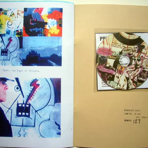 ‘Prisoner of Art’ Edition 1 2008. Book of poems and art + special DVD included  