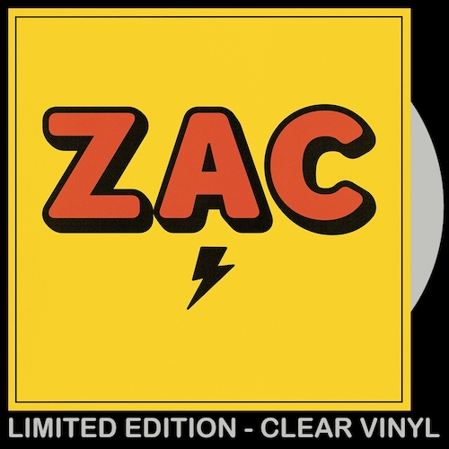 ZAC - ZAC (CLEAR VINYL LP)