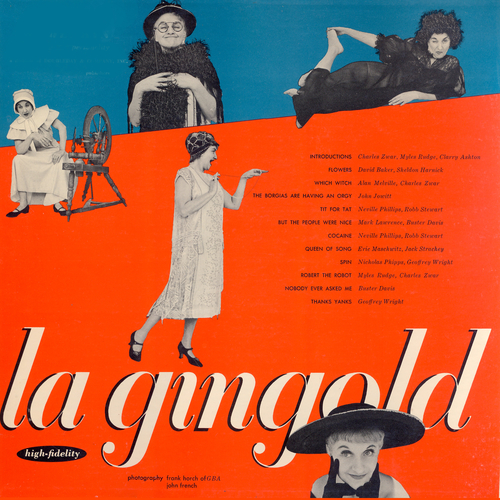 View full size cover Hermione Gingold - La Gingold