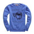 MUSICWISE OWL SWEAT IN BLUE