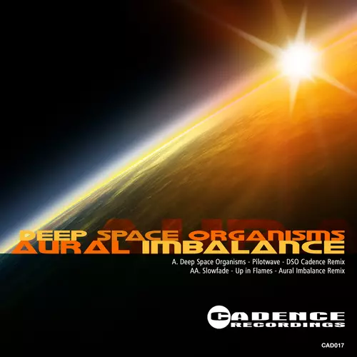 View full size cover Deep Space Organisms / Slowfade - Aural Space