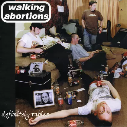 Walking Abortions - Definitely Rabies E.P. cover