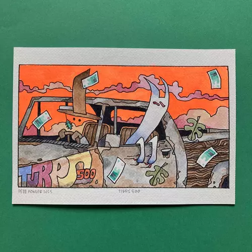 View full size TURPS 500 watercolour painting