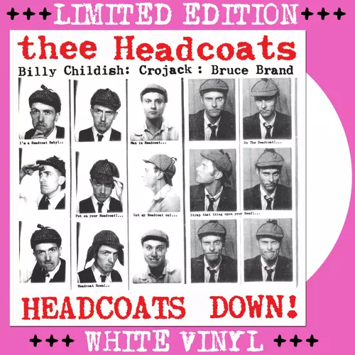 Thee Headcoats - Down LP on WHITE VINYL 