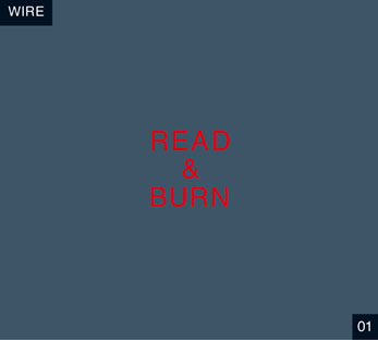 Wire - Read & Burn 01