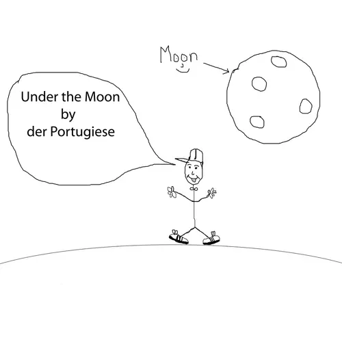 View full size cover Der Portugiese - Under The Moon