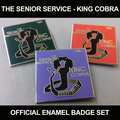 The Senior Service - King Cobra (THREE BADGE BUNDLE)