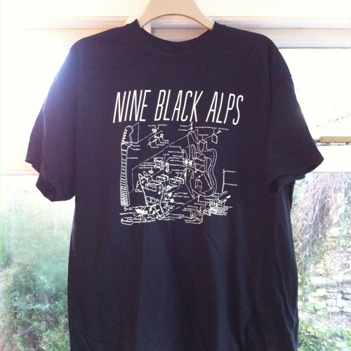 Nine Black Alps - Nine Black Alps Black Guitar T-shirt