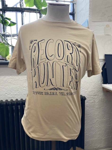 View full size RECORD HUNTER TEE