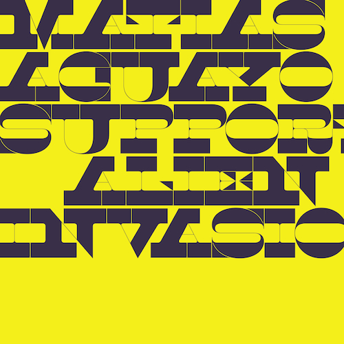 View full size cover Matias Aguayo - Support Alien Invasion