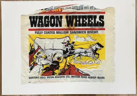LARGE A1 Wagon Wheel Wrapper Giclee 
