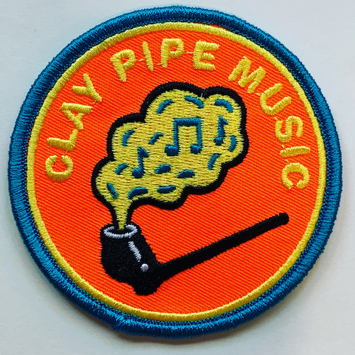 Clay Pipe Iron on Patch