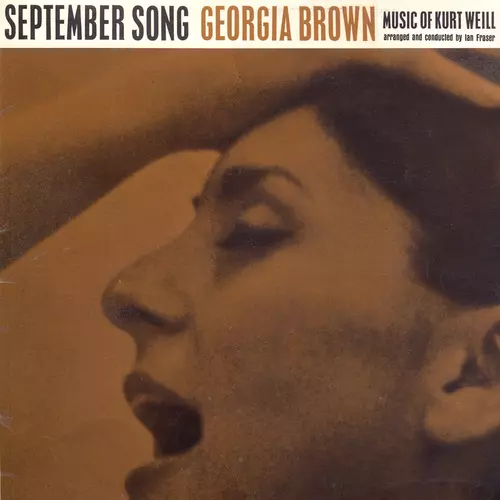 Georgia Brown - September Song - The Music of Kurt Weill