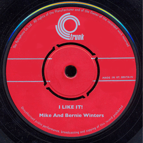 View full size cover Mike And Bernie Winters - I Like It!