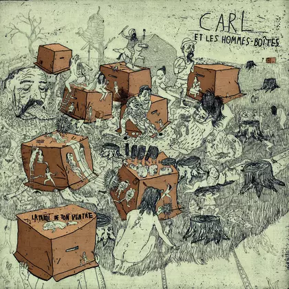 Carl et les hommes boîtes - La Paroi de ton Ventre cover