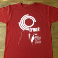 Trunk GIANT LOGO tee (blood red)