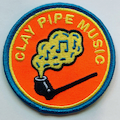 Clay Pipe Iron on Patch