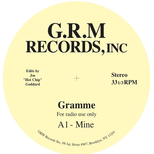 View full size cover Gramme - Like You / Mine (Hot Chip Edit)