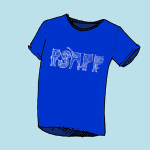 Psapp Cat Blue T-Shirt