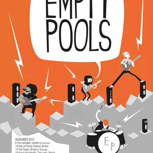 Empty Pools - UK Tour Poster