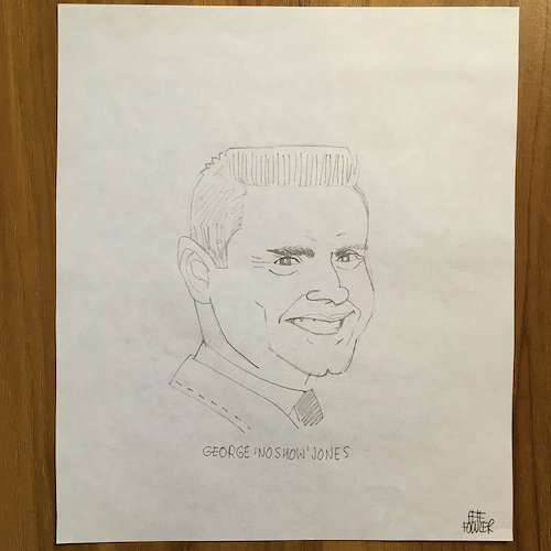 George Jones drawing