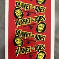 A4 Planet Of The Apes Gum screen print