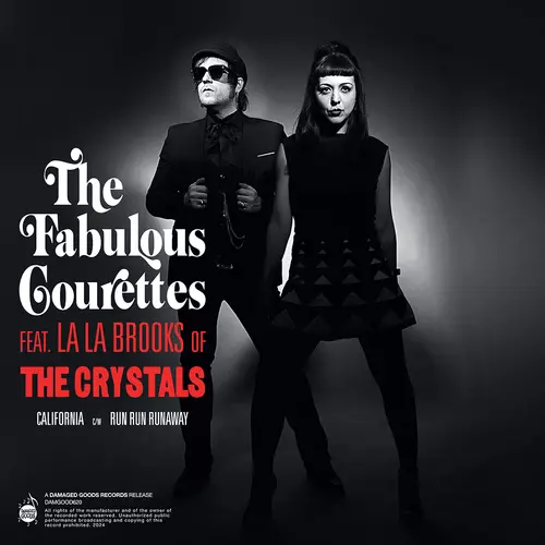 The Courettes - The Courettes - California (RED VINYL7")