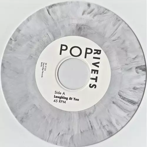 POP RIVETS - Laughing at You - BLACK & WHITE VINYL