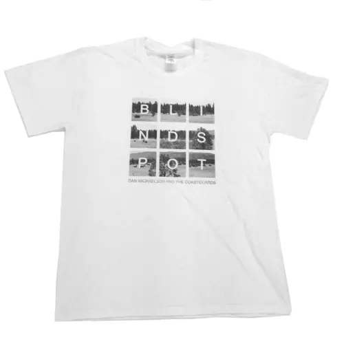 Dan Michaelson and The Coastguards - Blindspot T-shirt (White)