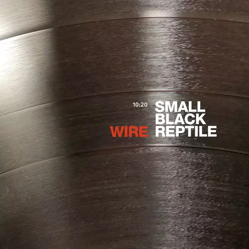 View full size cover Wire - Small Black Reptile