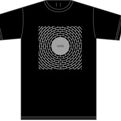 Wire T-Shirt (Black / Grey Print)