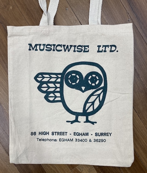 MUSICWISE TOTE BAG