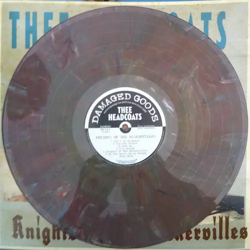 Thee Headcoats - Knights Of The Baskervilles SPLATTERED VINYL