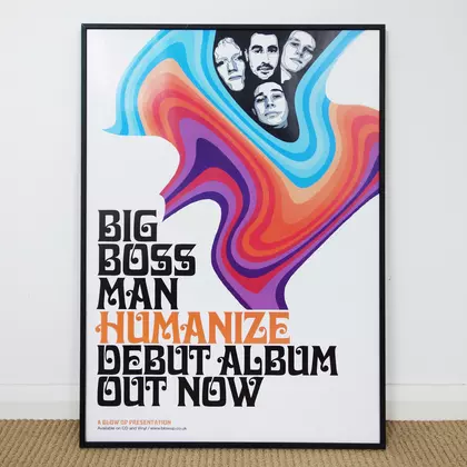 Big Boss Man - Big Boss Man 'Humanize' Promo Poster cover