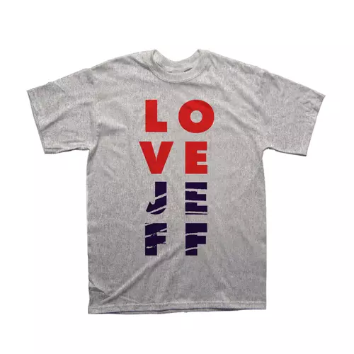 Postcards from Jeff - 'Love Jeff' T-Shirt
