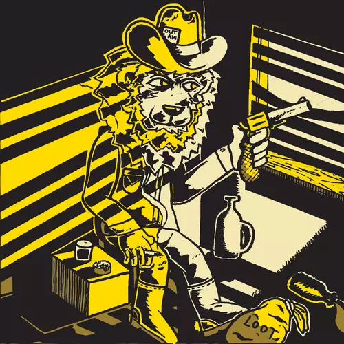 View full size cover Dusty Ohms and The Lion Ranger - No More Dutch