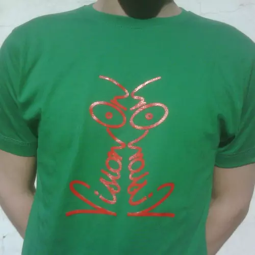 Vision On t-shirt green