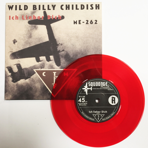 CTMF - Ich Lieber Dich / ME-242 - Limited edition RED VINYL 7" on Squoooge Records, Germany